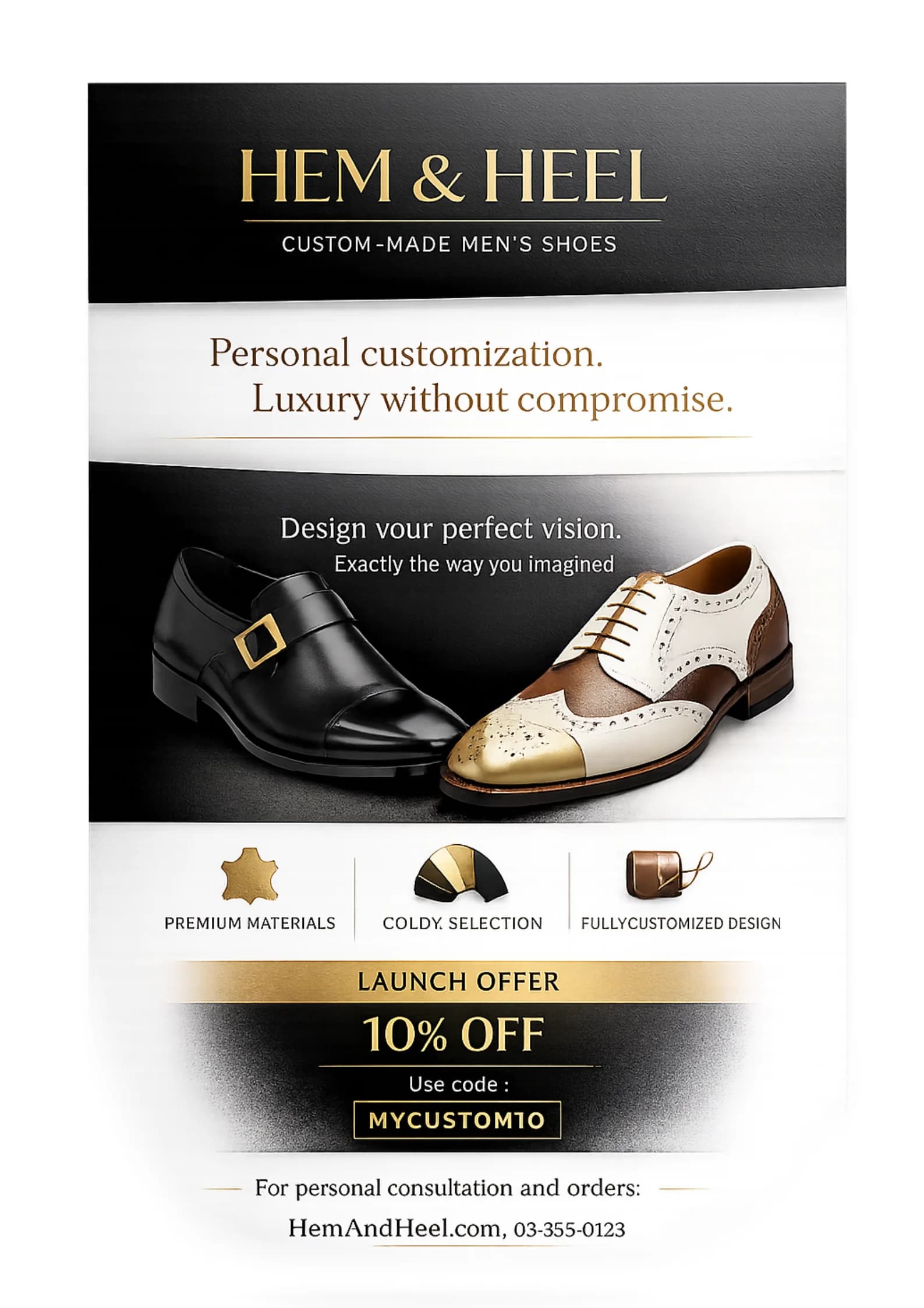 Hem & Heel design 1