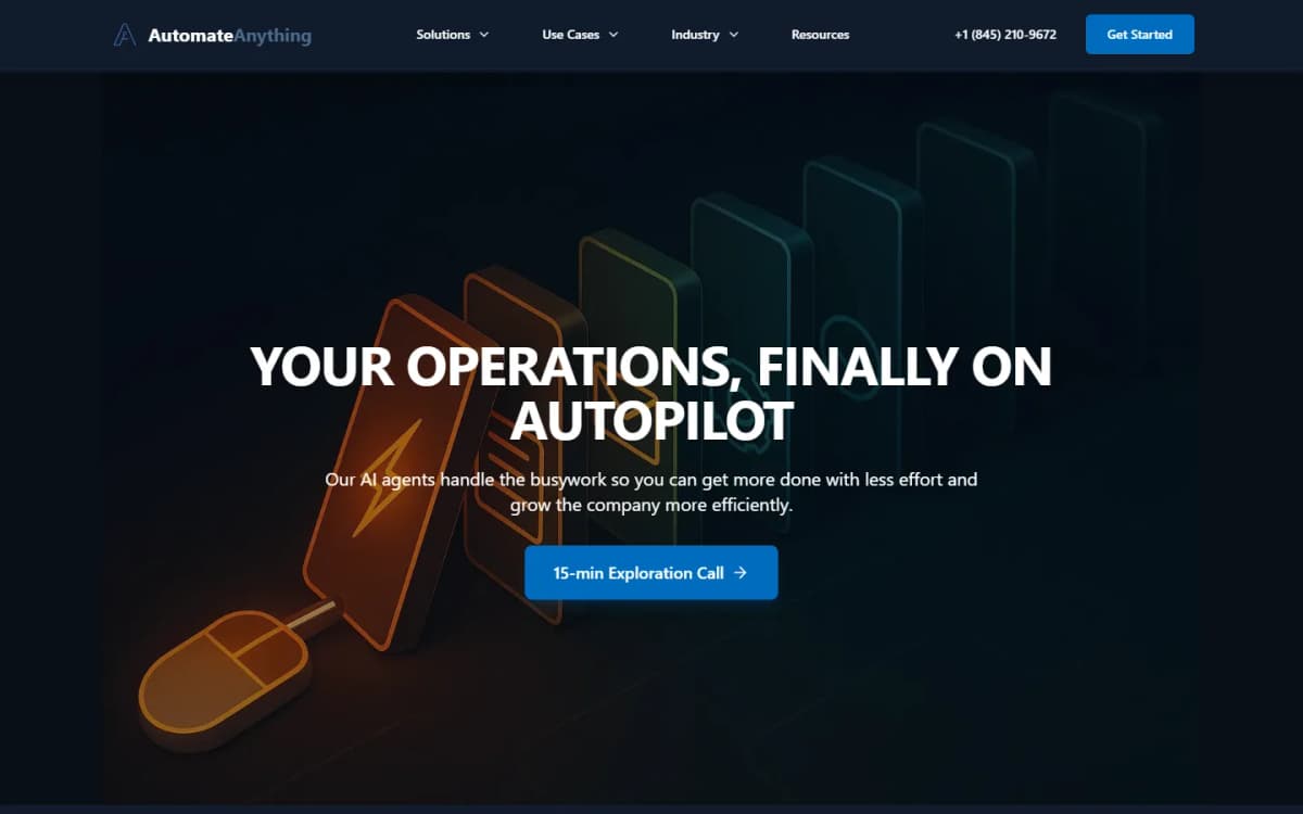 Automate Anything — production-grade code