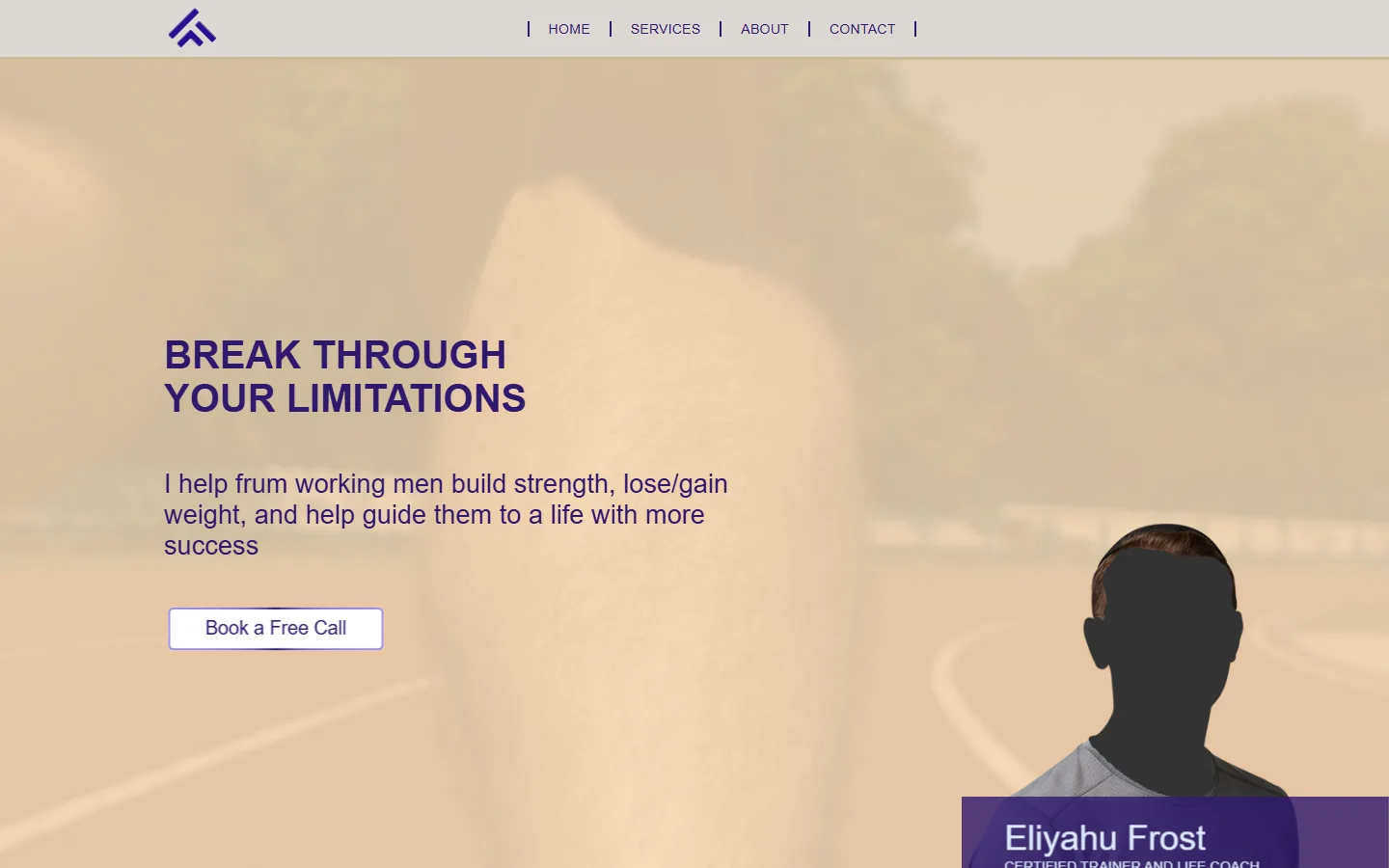 Frost Fitness homepage