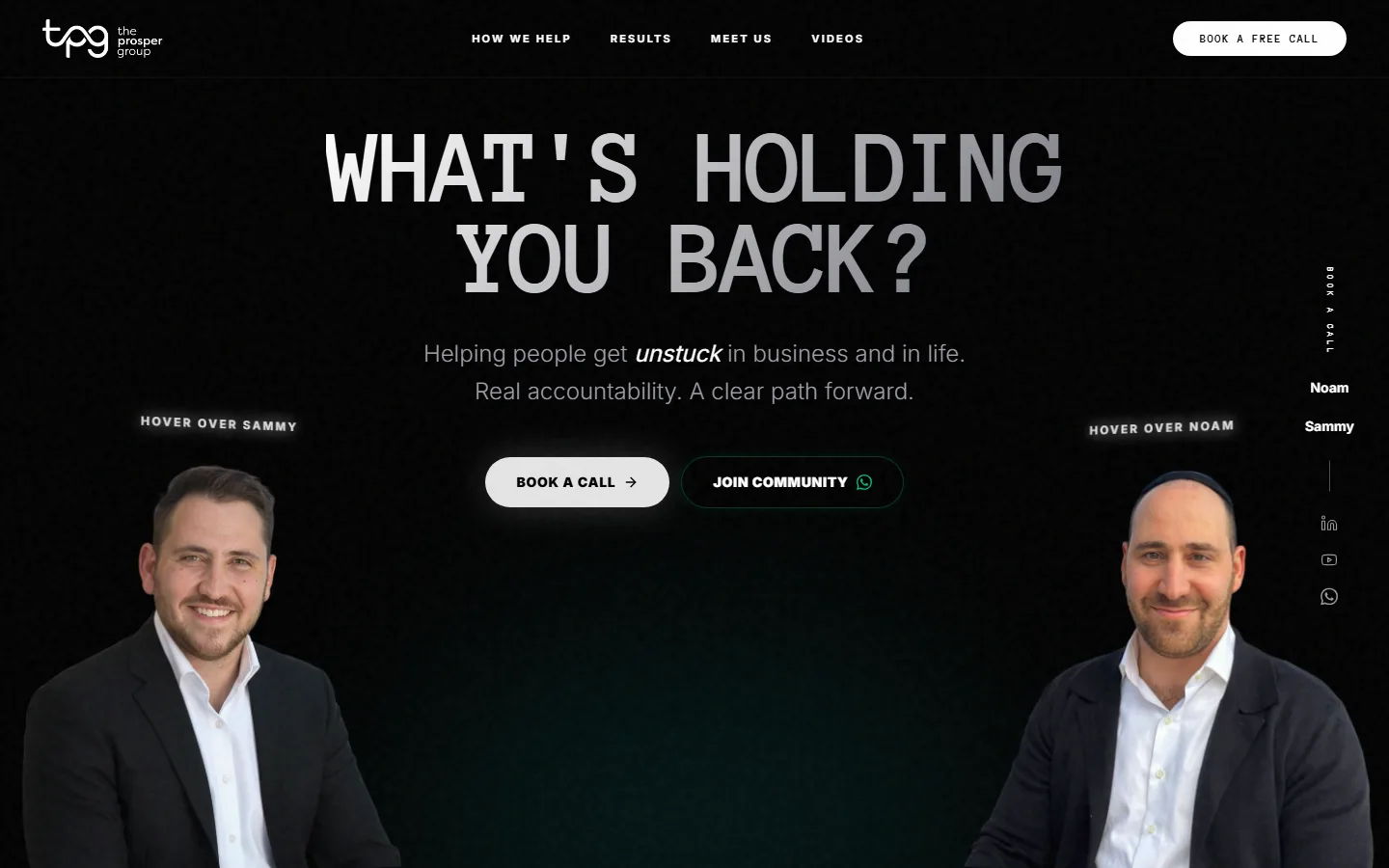 The Prosper Group homepage