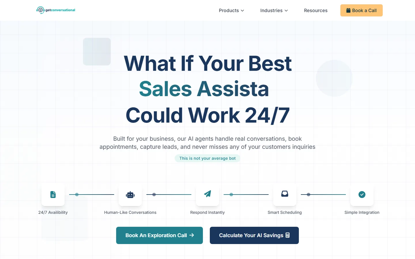 Get Conversational — AI voice and chat agent platform built by WebFused